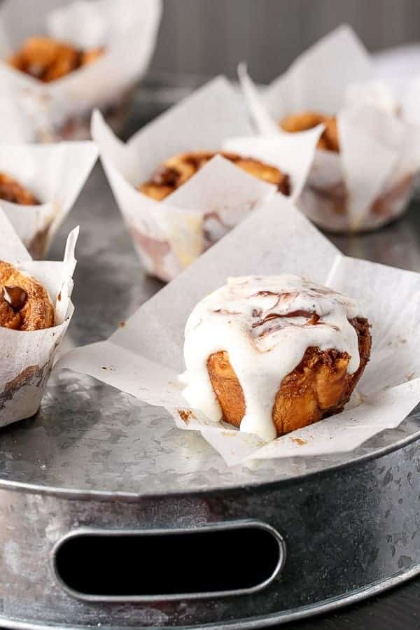 No-Wait Cinnamon Rolls: Easy Choc Chip Recipe with Cream Cheese Frosting
